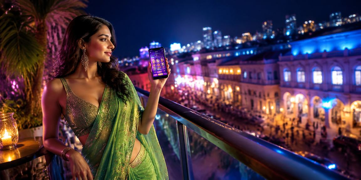 User enjoying apk8b mobile betting in Delhi