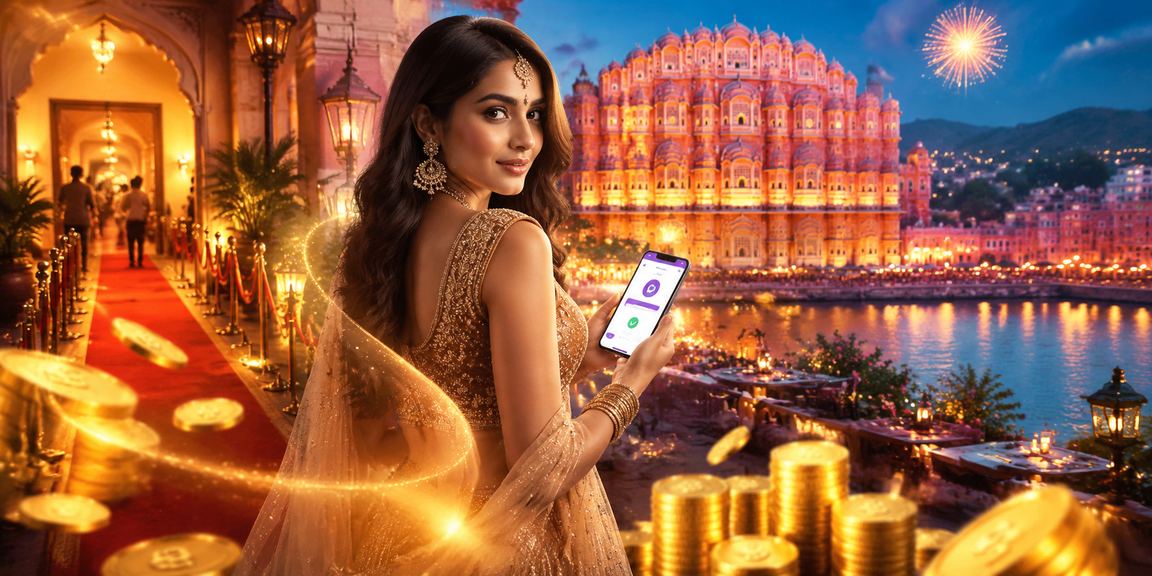 Indian user accessing mobile betting on smartphone